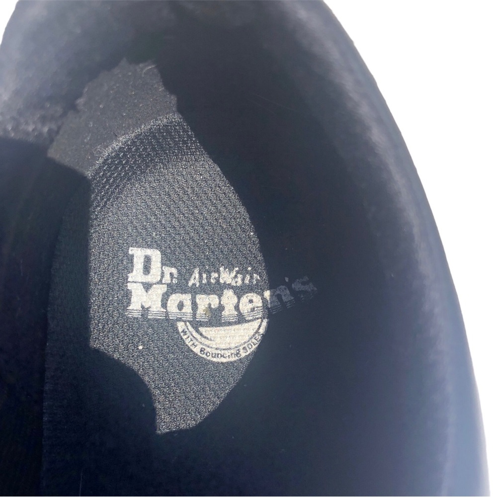 Dr Doc Martens Reeder Black Leather Lace Up Oxfords - Picture 9 of 12